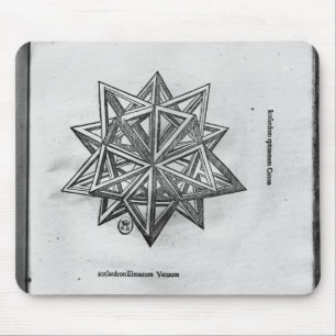 Tapis De Souris Dodecahedron, de 'De Divina Proportione'