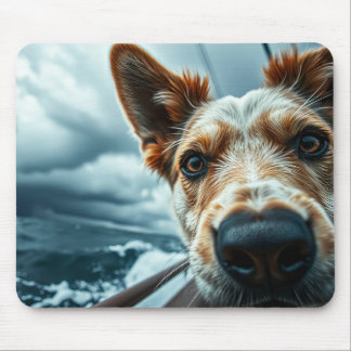 Tapis De Souris Dog in Bed of RV