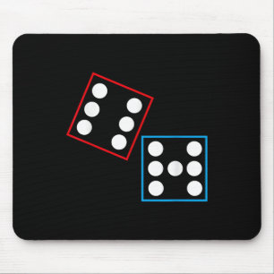 Tapis De Souris Domino Six Seven drôle Mème 67 Dominos Amateur de