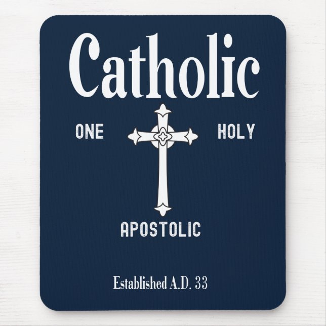 Tapis De Souris Don de l'Église catholique romaine (Devant)