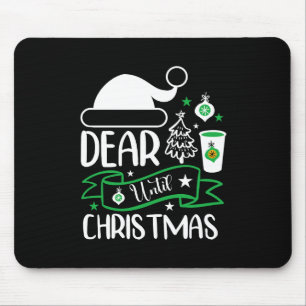Tapis De Souris Don de Noël Cher jusqu'à Noël