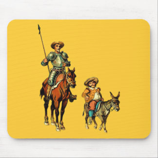 Tapis De Souris Don don Quichotte et Sancho Panza