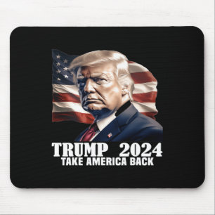 Tapis De Souris Donald Trump 2024 Reprenez l'Amérique Ck Élection