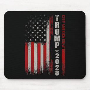 Tapis De Souris Donald Trump 2028 Garder l'Amérique grande électio