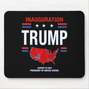 Tapis De Souris Donald Trump 47e président 2025 Inauguration États