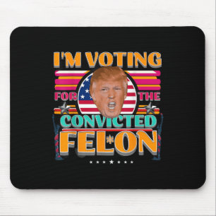 Tapis De Souris Donald Trump Élections américaines 2024 - Voter Co