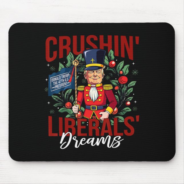Tapis De Souris Donald Trump Le 47e président Funny H (Devant)