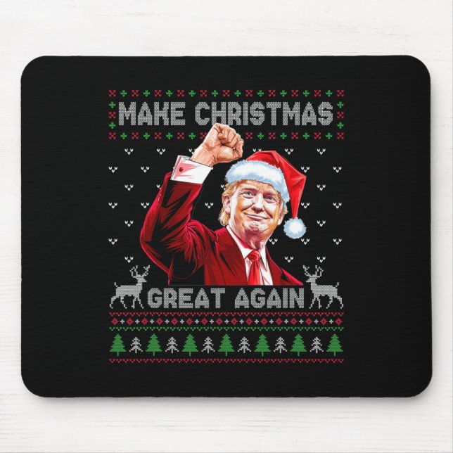 Tapis De Souris Donald Trump, le président de la République, renou (Devant)