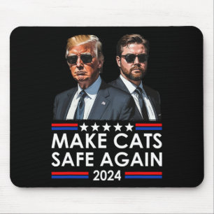 Tapis De Souris Donald Trump met les chats en sécurité à nouveau 2