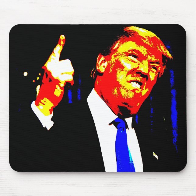TAPIS DE SOURIS DONALD TRUMP POUR LE PRÉSIDENT (Devant)