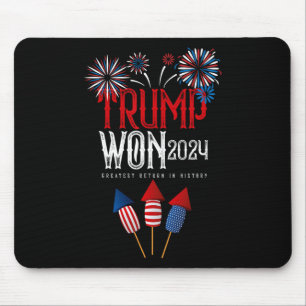 Tapis De Souris Donald Trump remporte l'investiture électorale de