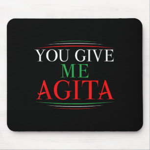 Tapis De Souris Donner Agita Drôle Italie Humour Sarcastique Dicto