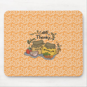 Tapis De Souris "Donnez Thanky"" Turquie et récolte