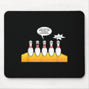 Tapis De Souris Dons De Bowling Pour Hommes Drôle Bowler Designs -