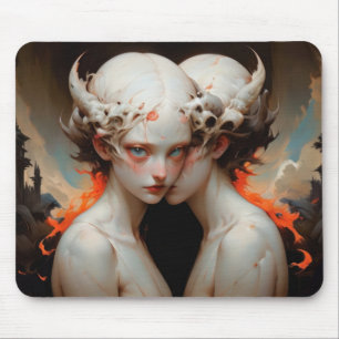 Tapis De Souris Doppelganger - Jumeau diabolique