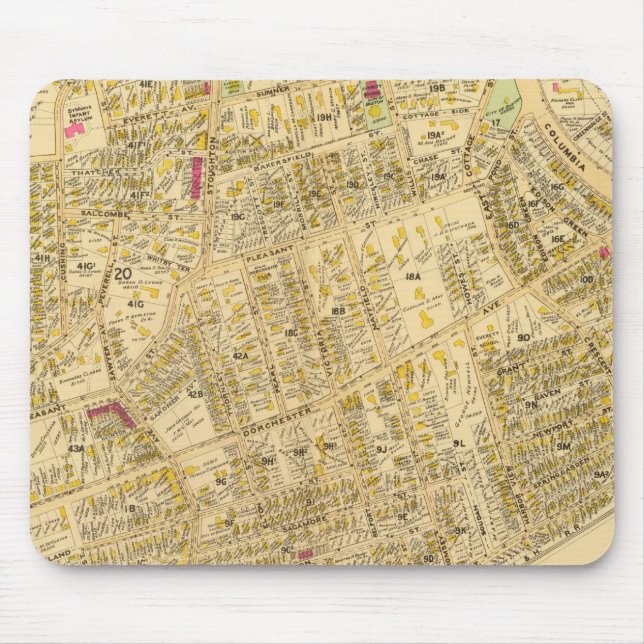 Tapis De Souris Dorchester, Massachusetts 6 (Devant)