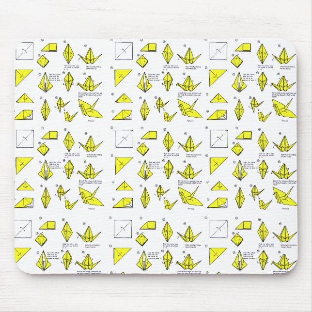 Tapis de souris d'origami (Devant)