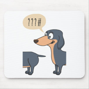 Tapis De Souris dos de chien