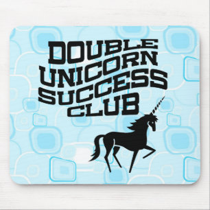 Tapis de souris Double Licorne Success Club