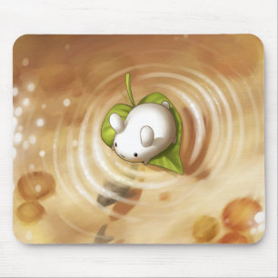 Tapis De Souris Doucement en bas du courant Mousepad