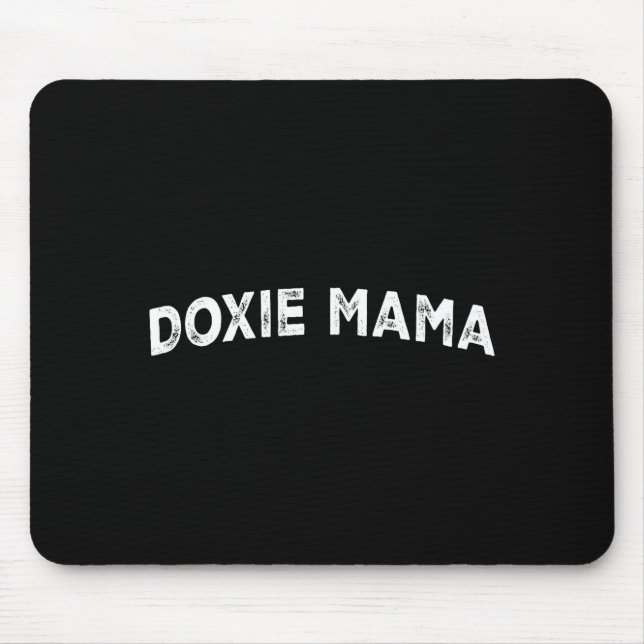 Tapis De Souris Doxie Mama  (Devant)