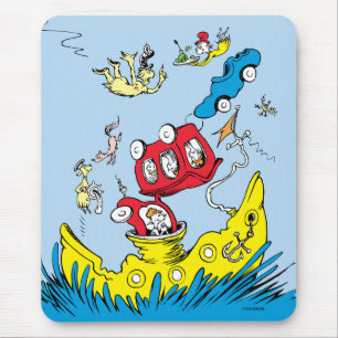 Tapis De Souris Dr. Seuss Les Œufs verts au jambon Scène