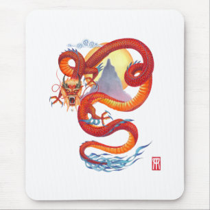 Tapis De Souris Dragon chinois Mousepad
