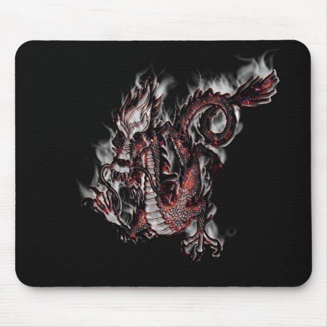 TAPIS DE SOURIS - dragon de Smoke'n (Devant)