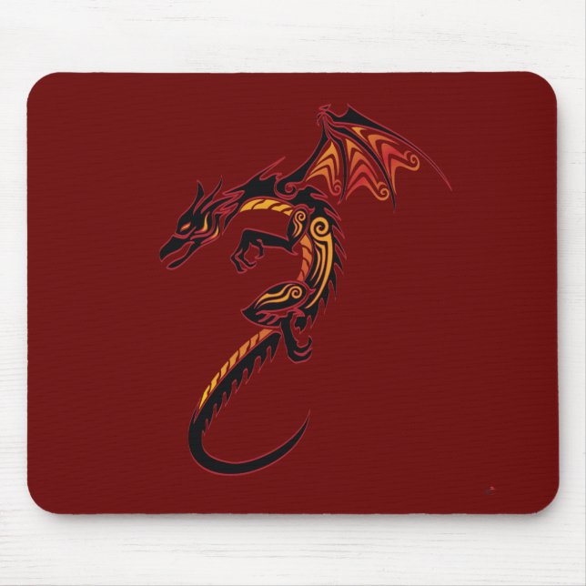 Tapis De Souris Dragon du feu (Devant)