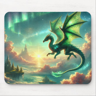 Tapis De Souris Dragon vert
