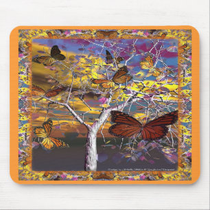 Tapis De Souris Dragoncats Imaginaire papillon Mousepad