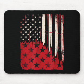 Tapis De Souris Drapeau 4 juillet Fête de l'indépendance des États