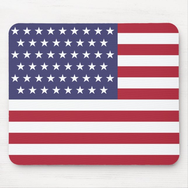 Tapis De Souris Drapeau 51 étoiles des États-Unis d'Amérique (État (Devant)