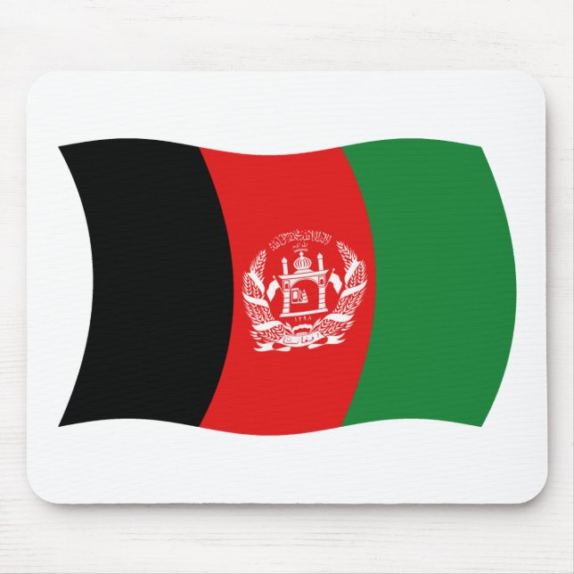 Tapis De Souris Drapeau afghan Mousepad (Devant)