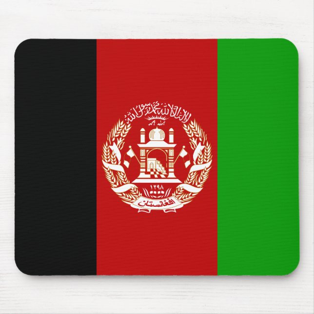 Tapis De Souris Drapeau Afghanistan (Devant)