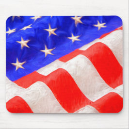 Tapis de souris Drapeau Américain