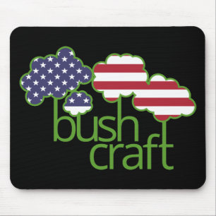Tapis De Souris Drapeau américain de Bushcraft