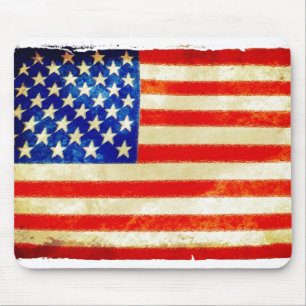 Tapis De Souris Drapeau américain mousepad 4 juillet
