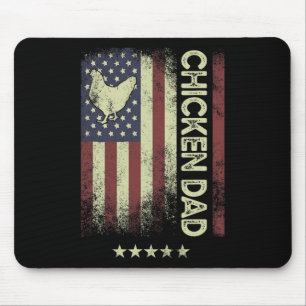 Tapis De Souris Drapeau américain Usa - Père Poulet