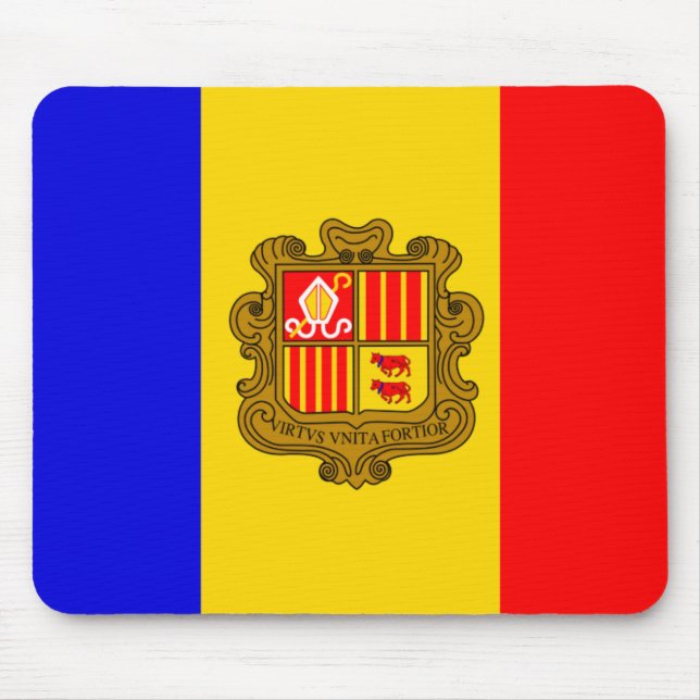 Tapis De Souris drapeau andorra mousepad (Devant)
