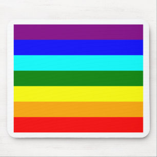 Tapis De Souris Drapeau arc-en-ciel