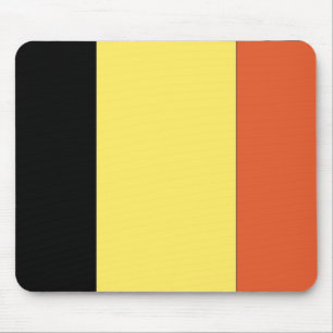 Tapis De Souris Drapeau Belgique