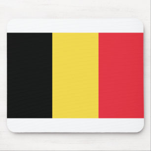 Tapis De Souris Drapeau Belgique