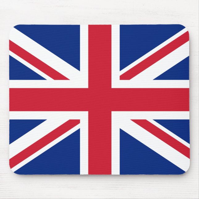 Tapis De Souris Drapeau BRITANNIQUE Mousepad (Devant)