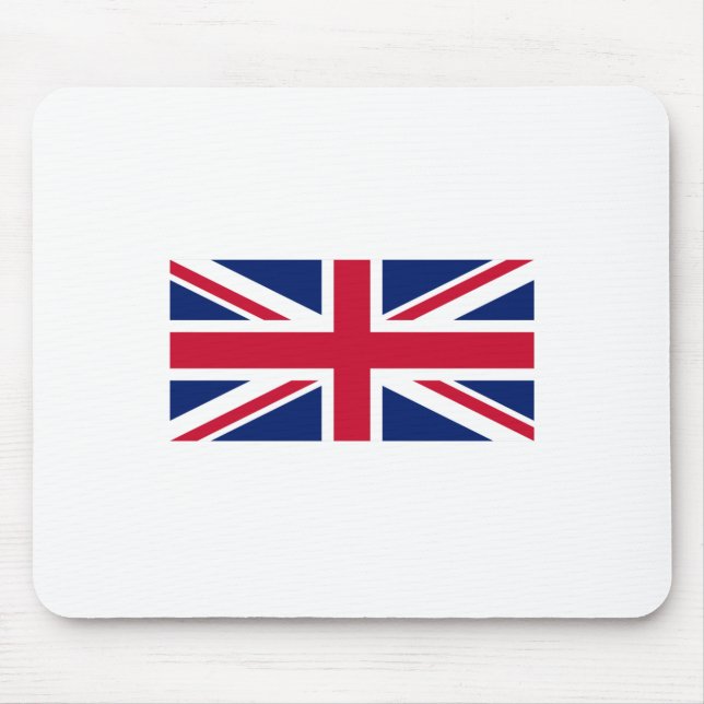 Tapis De Souris Drapeau britannique - Royaume-Uni-Angleterre-Union (Devant)