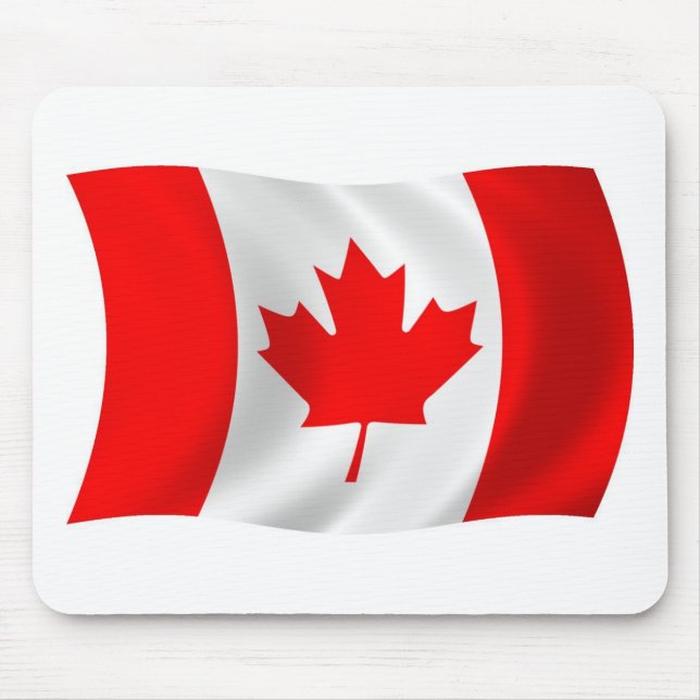 Tapis De Souris Drapeau Canada Mousepad (Devant)