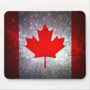 Tapis De Souris Drapeau canadien