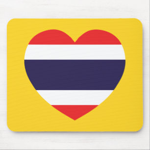 Tapis De Souris Drapeau cardiaque en Thaïlande