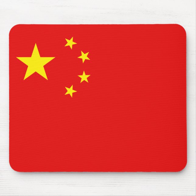 Tapis De Souris Drapeau chinois Mousepad (Devant)