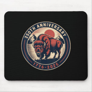 Tapis De Souris Drapeau Cowboy 250 TH 4 juillet 1776 2026 250e